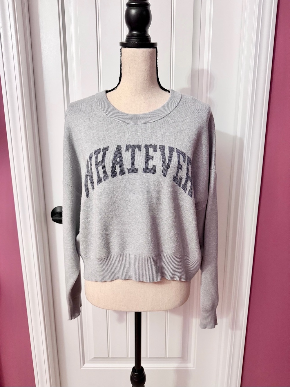 Willow & Wind Gray Whatever Sweater Size XXL